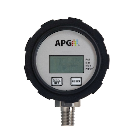 Digital Pressure Gauge, Range 0-300 PSI